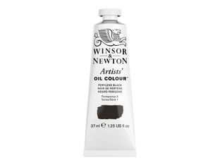 Winsor & Newton Artists' - Peinture - peinture à l'huile - noir de pérylène - semi-transparent - extra-fine - 37 ml