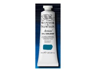 Winsor & Newton Artists' - Peinture - peinture à l'huile - turquoise phthalo - transparent - extra-fine - 37 ml