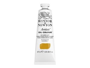 Winsor & Newton Artists' - Peinture - peinture à l'huile - terre d'ombre claire - semi-transparent - extra-fine - 37 ml