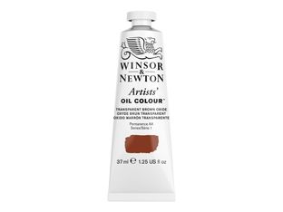 Winsor & Newton Artists' - Peinture - peinture à l'huile - oxyde marron transparent - transparent - extra-fine - 37 ml