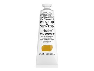 Winsor & Newton Artists' - Peinture - peinture à l'huile - jaune d'ocre pale - opaque - extra-fine - 37 ml