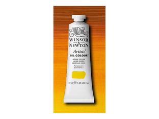 Winsor & Newton Artists' - Peinture - peinture à l'huile - jaune indien - transparent - extra-fine - 37 ml