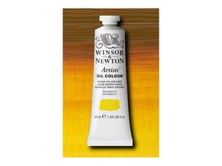 Winsor & Newton Artists' - Peinture - peinture à l'huile - jaune indien foncé - transparent - extra-fine - 37 ml