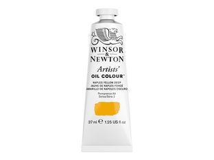Winsor & Newton Artists' - Peinture - peinture à l'huile - jaune profond Naples - opaque - extra-fine - 37 ml