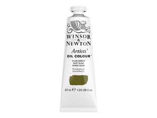 Winsor & Newton Artists' - Peinture - peinture à l'huile - vert olive - transparent - extra-fine - 37 ml