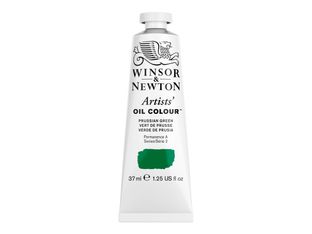 Winsor & Newton Artists' - Peinture - peinture à l'huile - vert prussien - transparent - extra-fine - 37 ml