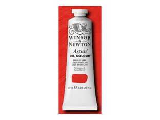 Winsor & Newton Artists' - Peinture - peinture à l'huile - laque écarlate - semi-opaque - extra-fine - 37 ml