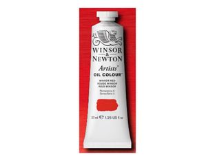 Winsor & Newton Artists' - Peinture - peinture à l'huile - rouge winsor - semi-opaque - extra-fine - 37 ml