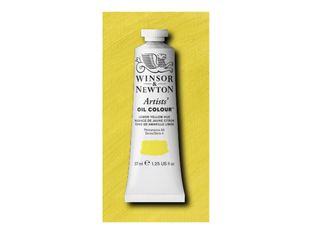 Winsor & Newton Artists' - Peinture - peinture à l'huile - teinte jaune citron - opaque - extra-fine - 37 ml
