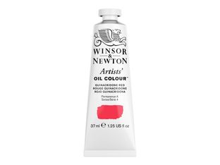 Winsor & Newton Artists' - Peinture - peinture à l'huile - rouge quinacridone - transparent - extra-fine - 37 ml