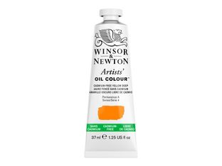 Winsor & Newton Artists' - Peinture - peinture à l'huile - jaune profond sans cadmium - opaque - extra-fine - 37 ml