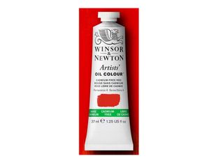 Winsor & Newton Artists' - Peinture - peinture à l'huile - rouge sans cadmium - opaque - extra-fine - 37 ml