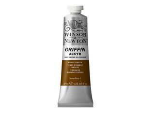 Winsor & Newton Griffin - Peinture - peinture à l'huile - terre d'ombre brûlée - 37 ml