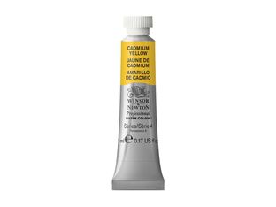 Winsor & Newton Professional Water Colour - Peinture - aquarelle - jaune de cadmium - opaque - 5 ml