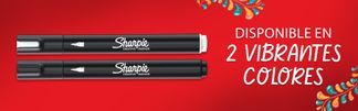 Sharpie Creative Marker - Stylos de peinture acrylique 2 unités - Noir et blanc