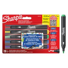 Sharpie Creative Marker - Stylos de peinture acrylique 5 unités