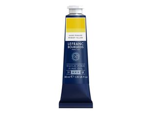 Lefranc Bourgeois - Peinture à l'huile - jaune primaire - semi-opaque - fine - 40 ml