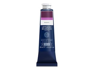 Lefranc Bourgeois - Peinture à l'huile - magenta - transparent - fine - 40 ml