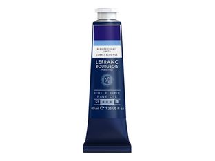 Lefranc Bourgeois - Peinture à l'huile - bleu cobalt - opaque - fine - 40 ml