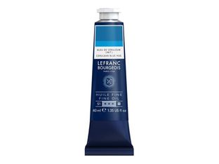 Lefranc Bourgeois - Peinture à l'huile - teinte bleue céruléen - opaque - fine - 40 ml