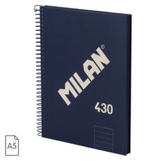 NOTEBOOK 1 A5  T/D LINEAS 7 MM 80 HSINCE 1918 AZUL