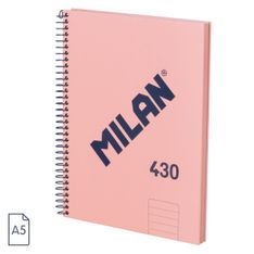 NOTEBOOK 1 A5  T/D  A LINEAS 7 MM 80 H SINCE 1918 ROSA