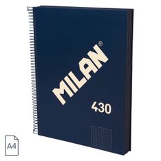 NOTEBOOK 1 A4  T/D 5 X 5 MM 120H SINCE 1918 AZUL