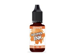 Cernit Auxiliary - Encre - à base d'alcool - orange - transparent - 20 ml