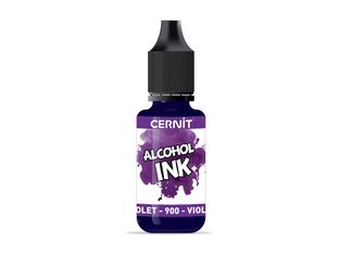 Cernit Auxiliary - Encre - à base d'alcool - pourpre - transparent - 20 ml