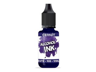 Cernit Auxiliary - Encre - à base d'alcool - bluish violet - transparent - 20 ml