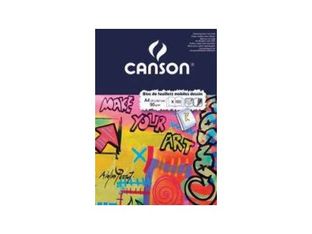 CANSON - Papier autoadhésif - A4 (210 x 297 mm) - 50 feuilles - blanc