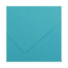 CANSON Iris Vivaldi - Papier Dessin Couleur - Lisse - 240 g/m² - Feuille - 50x65cm - Bleu Turquoise