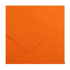 CANSON Iris Vivaldi - Papier Dessin Couleur - Lisse - 240 g/m² - Feuille - 50x65cm - Orange