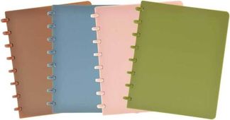 Danneels Summer Glow - Cahier A4 - ligné - 144 pages - couleurs assortis