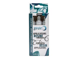 Pebeo GÉDÉO - Glazing resin applicator - 25 ml (pack de 6)