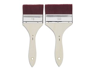 Pebeo Artist - Lot de pinceaux - 2 parties - plat - taille : 75, 100
