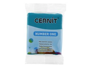 Cernit Number One - Pâte à modeler - 56 g - Vert pin - argile polymère