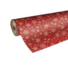 Rouleau papier cadeau kraft 0,7 x 50 m 65g imprimé Noël - Viquel