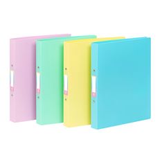 Classeur souple 2 anneaux 30 mm RAINBOW PASTEL - Viquel