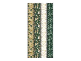 Clairefontaine Raw Kraft - Emballage cadeau - 70 cm x 5 m - 70 g/m² - forest - papier kraft 