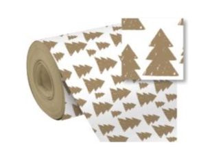 Clairefontaine Christmas - Emballage cadeau - 35 cm x 5 m - 70 g/m² - papier kraft