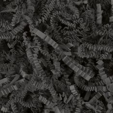 E.Pack La Couronne - 2.5 kgs Frisures de papier kraft 80% recyclé - 80 gr - Noir 