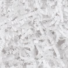 E.Pack La Couronne - 2.5 kgs Frisures de papier kraft 80% recyclé - 80 gr - Blanc