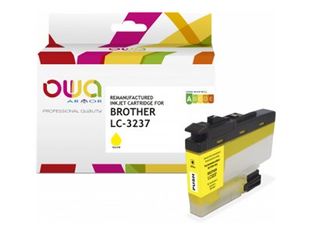 Cartouche remanufacturée Brother LC3237 - Jaune - Owa