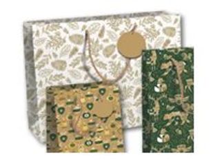 Clairefontaine Christmas Forest - Sac cadeau - 37.3 cm x 11.8 cm x 27.5 cm