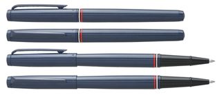 Roller HECHTER PARIS "Avenue Hoche Bleu Blanc Rouge Drapeau France" pointe F coloris bleu