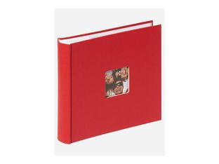 Walther design Fun - Album photo - 200 x 4x6 po (10x15 cm) - rouge