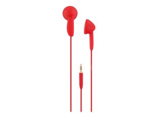 T'nB POCKET - Auriculares internos - en oreja - cableado - conector de 3,5 mm - rojo