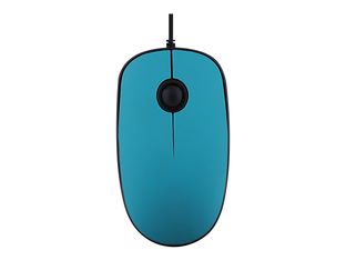 T'nB SUNSET - Ratón - 3 botones - cableado - USB-C, USB-A - azul - caja para colgar