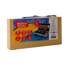 Malette artiste - 42 pièces